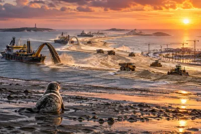 Deutschland vergrößert Nordseeküste für mehr Festland – Inseln werden angegliedert