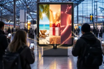 Neue Technik greift Facebook-App-Daten ab – persönliche Werbung in Bahnhöfen und Flughäfen